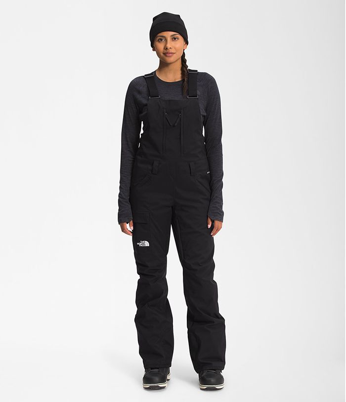 Pantalon Nieve The North Face Mujer Negras Freedom Insulated Bib 96735JFRD